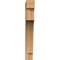 Ekena Millwork Westlake Block Rough Sawn Bracket, Western Red Cedar, 6"W x 34"D x 46"H BKT06X34X46WTL05RWR - alternate 3